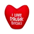 I Love Drunk Bitches Molded Heart Shot Glass - 2 oz. at Spencer's
