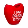 I Love Drunk Bitches Molded Heart Shot Glass - 2 oz. at Spencer's