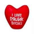 I Love Drunk Bitches Molded Heart Shot Glass - 2 oz. at Spencer's