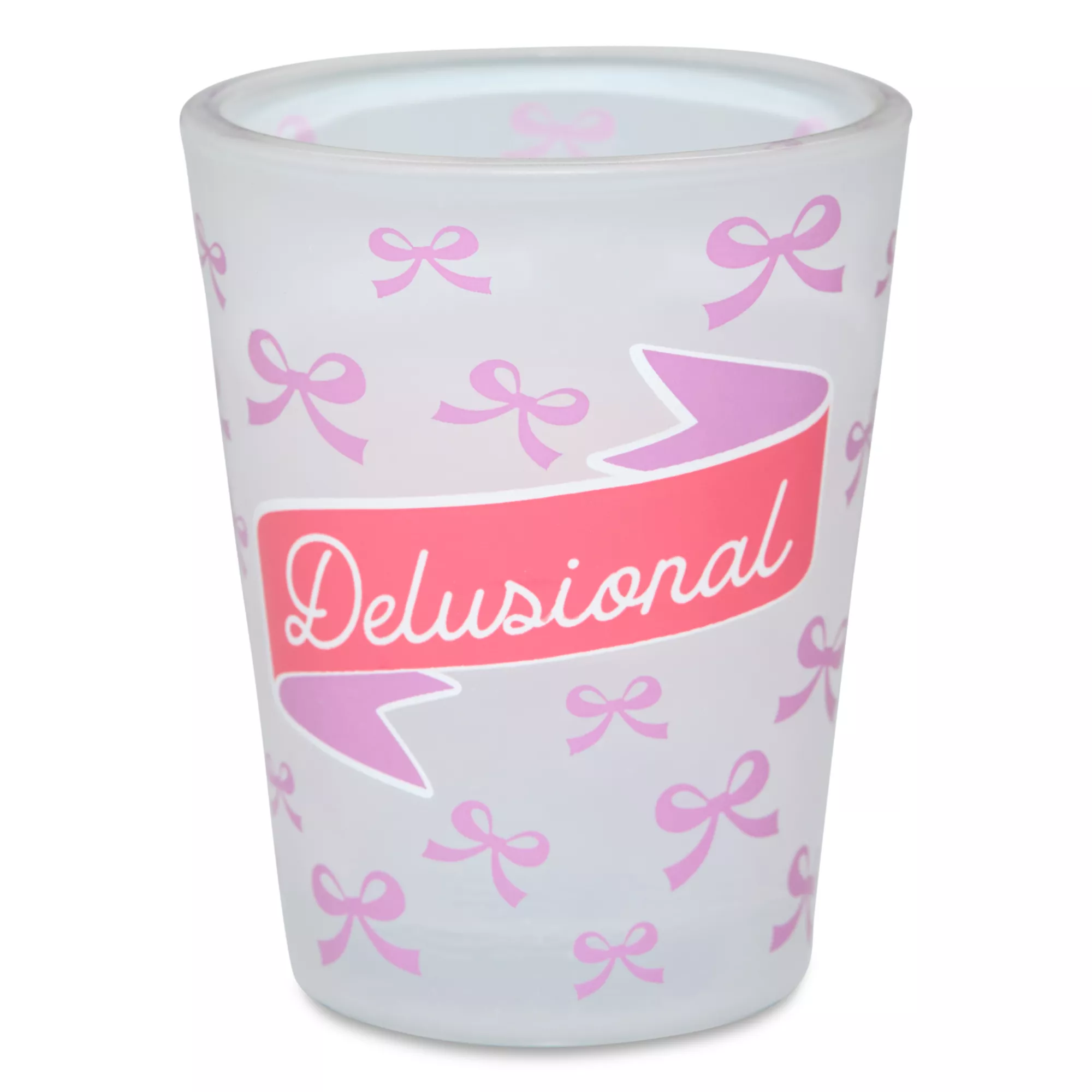 Delusional Bow Shot Glass - 1.5 oz. at Spencer's