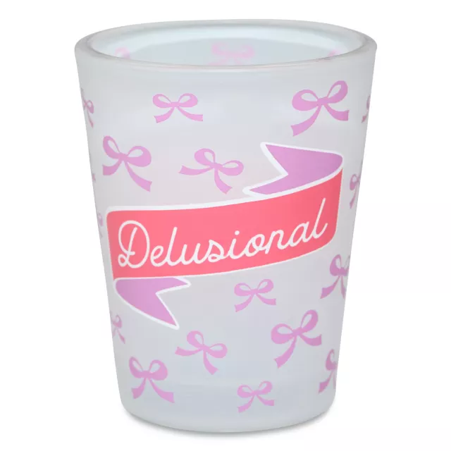 Delusional Bow Shot Glass - 1.5 oz. at Spencer's