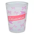 Delusional Bow Shot Glass - 1.5 oz. at Spencer's