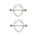 Strawberry Nipple Shields - 14 Gauge at Spencer's