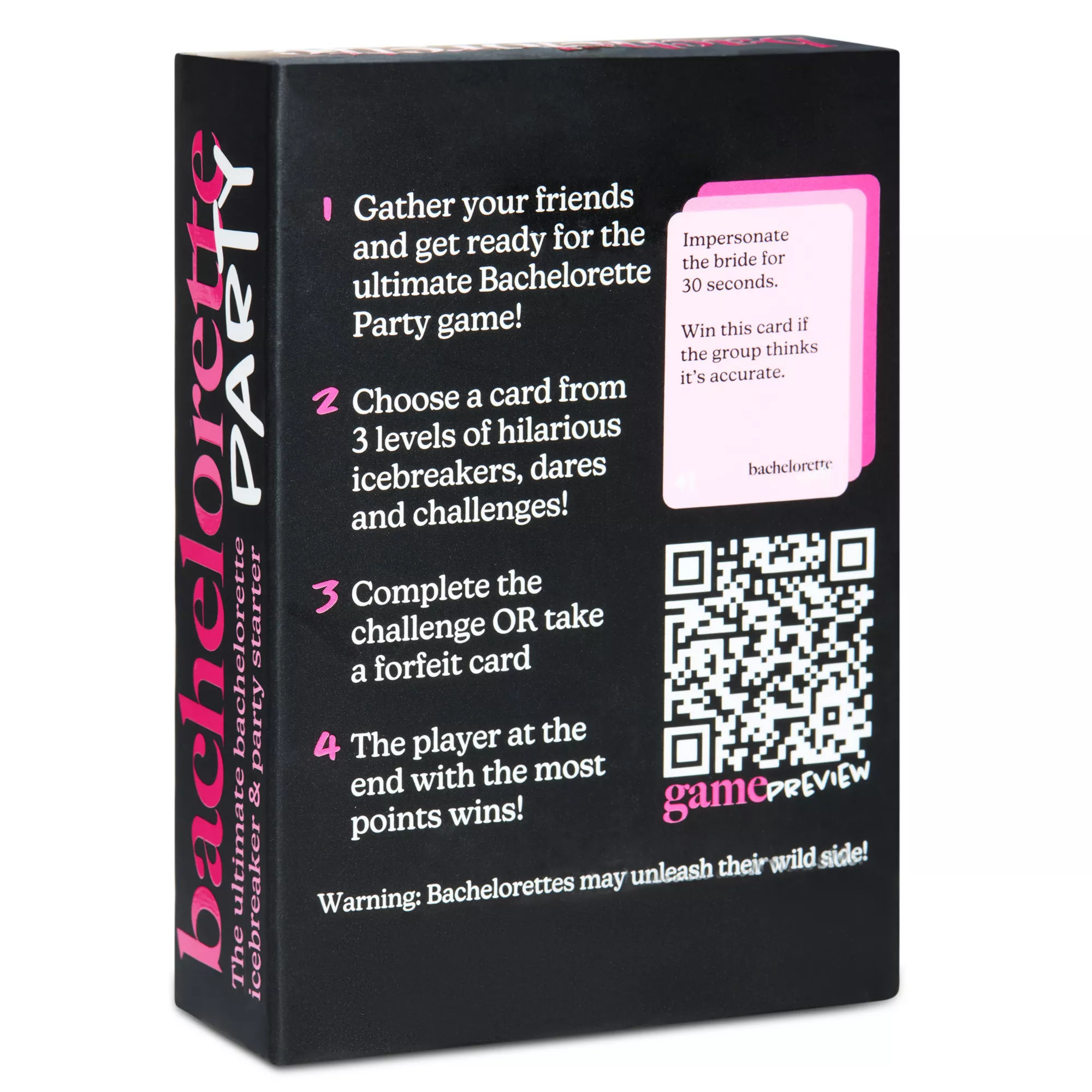 Bachelorette Party Game at Spencer's