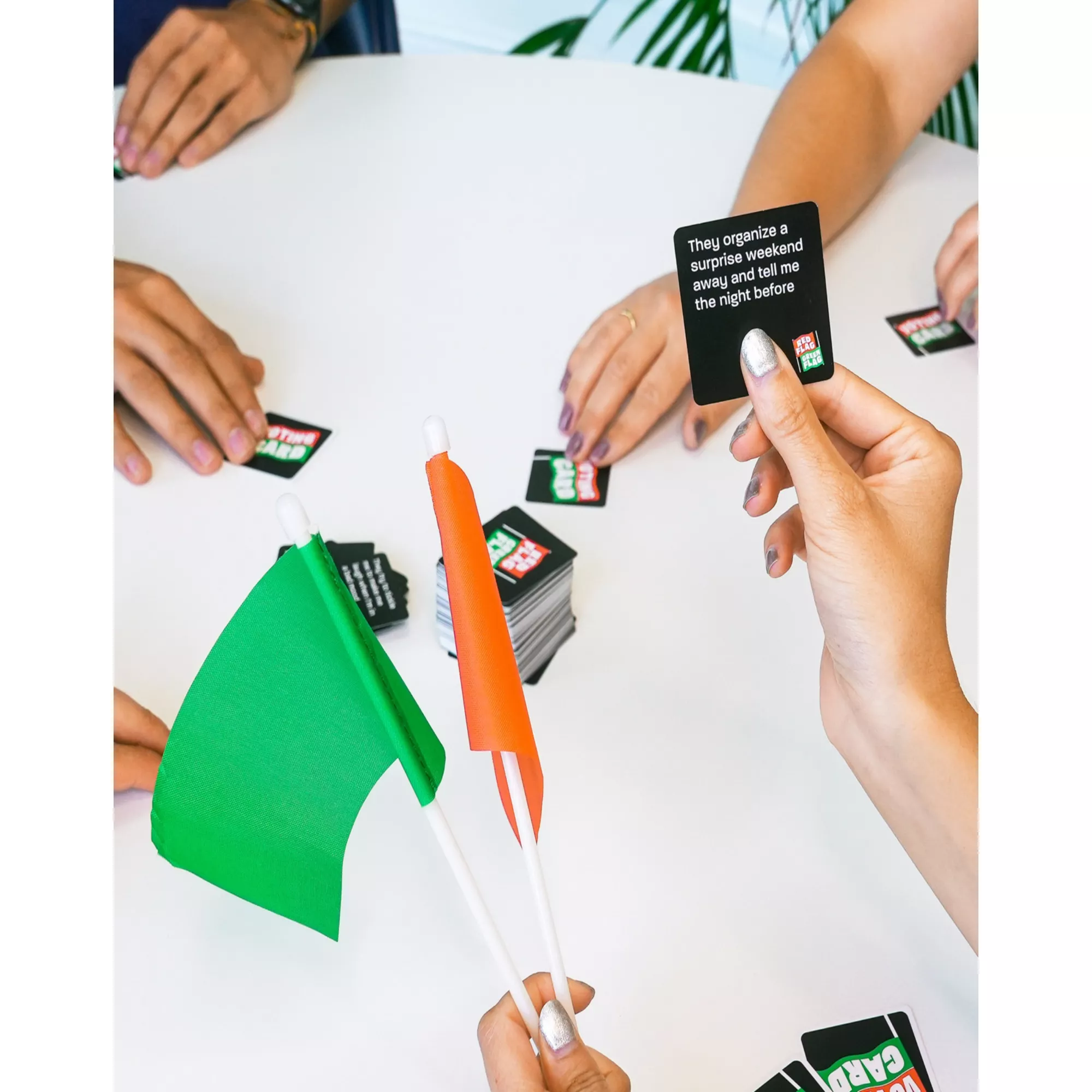 Red Flag Green Flag Card Game at Spencer's