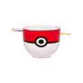 Pokémon Poké Ball Bowl with Chopsticks at Spencer's