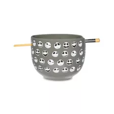 Jack Skellington Faces Bowl with Chopsticks 20 oz. - The Nightmare Before Christmas at Spencer's