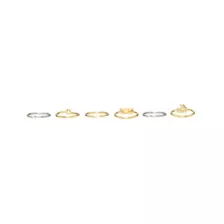 Multi-Pack Silvertone and Gold Pearl Hoop Nose Rings 6 Pack - 20 Gauge at Spencer's