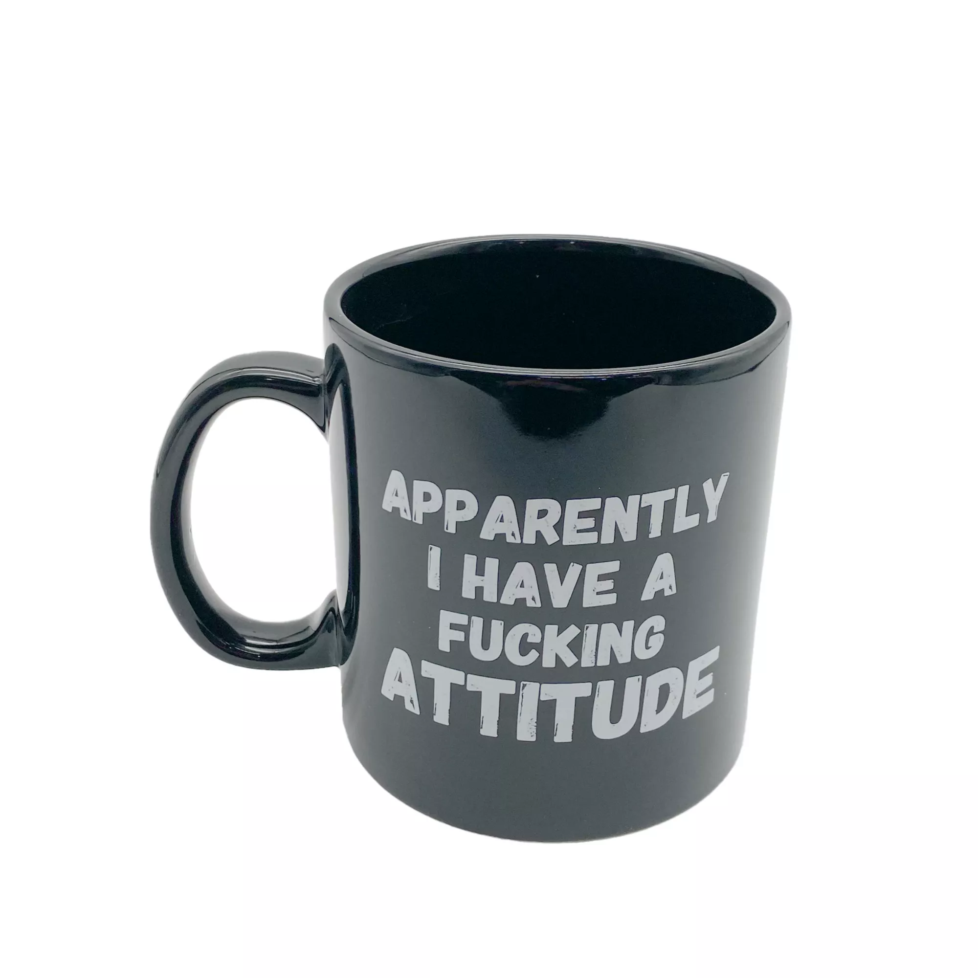 Apparently I Have a Fucking Attitude Coffee Mug - 22 oz. at Spencer's
