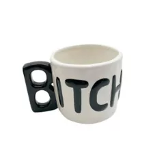 Bitch Molded Handle Coffee Mug - 22 oz. at Spencer's
