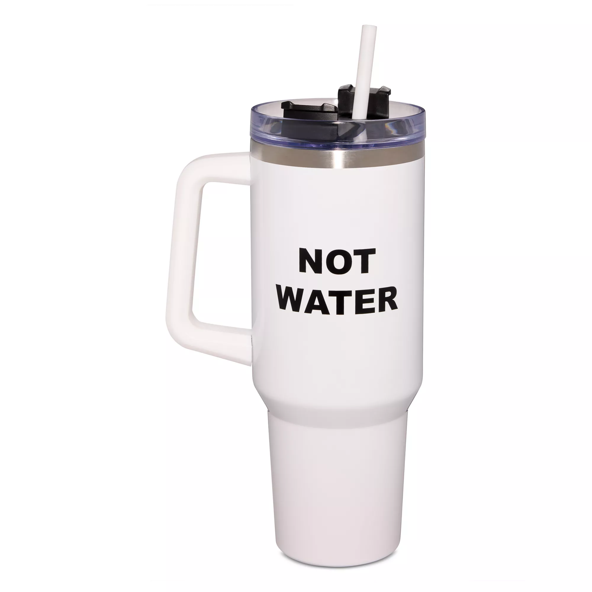 Not Water Travel Tumbler With Straw - 40 oz. at Spencer's