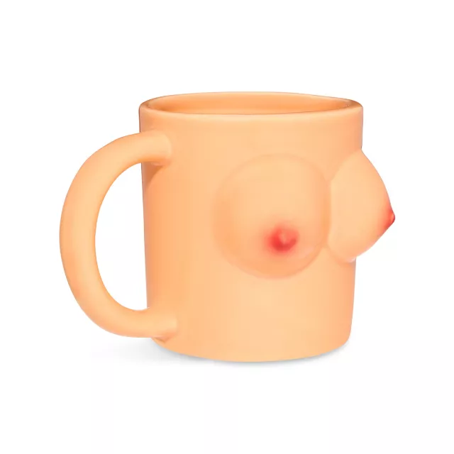 Boobs with Bandeau Molded Coffee Mug - 16 oz. at Spencer's