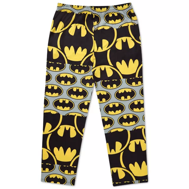 Bat Signal Patchwork Lounge Pants - Batman at Spencer's