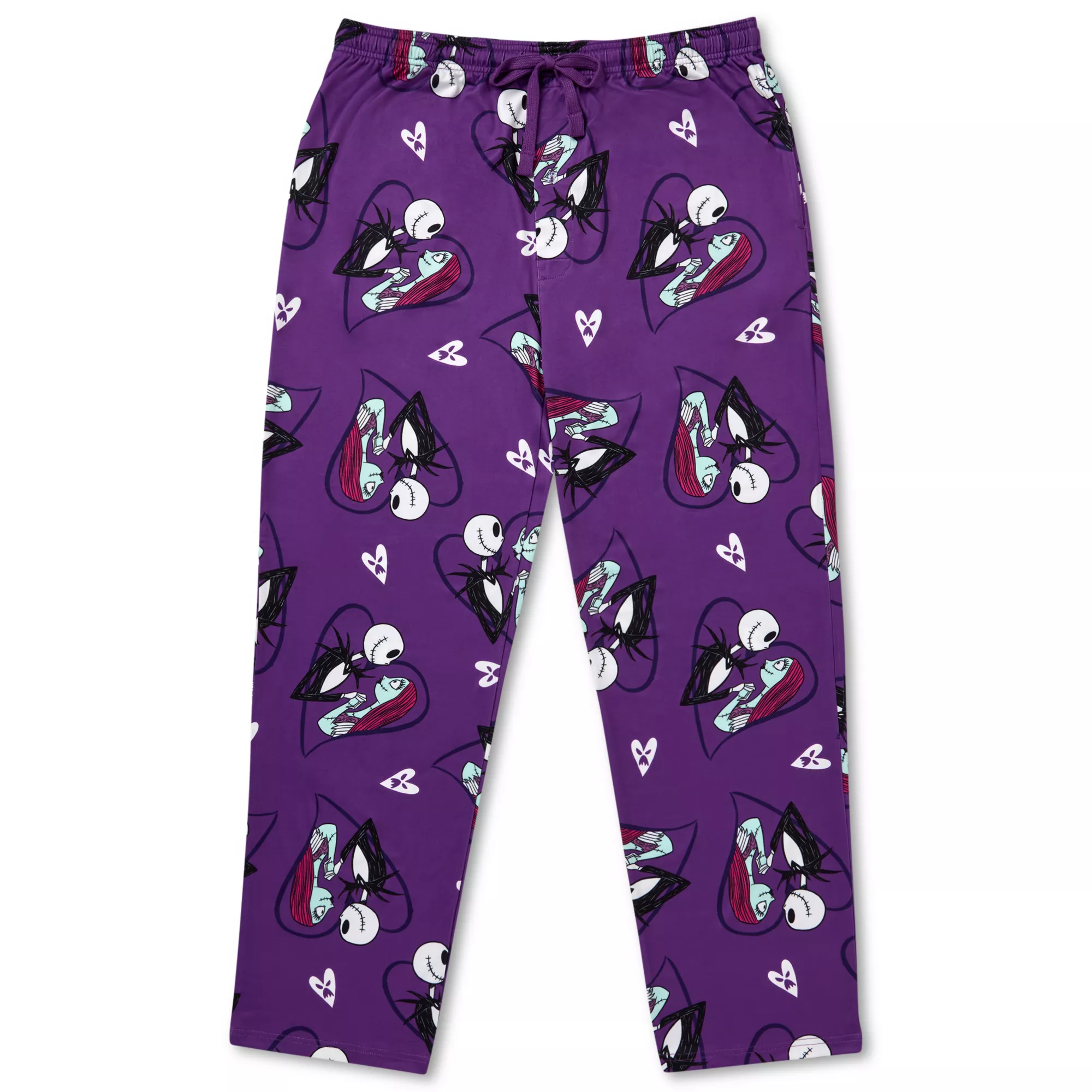 Jack and Sally Heart Lounge Pants - The Nightmare Before Christmas at Spencer's