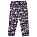 Jack and Sally Patchwork Square Lounge Pants - The Nightmare Before Christmas at Spencer's