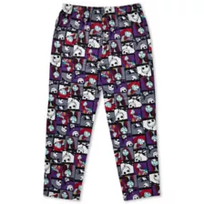 Jack and Sally Patchwork Square Lounge Pants - The Nightmare Before Christmas at Spencer's