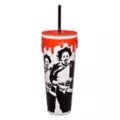 The Texas Chainsaw Massacre Leatherface Blood Drip Cup with Straw - 26 oz. at Spencer's