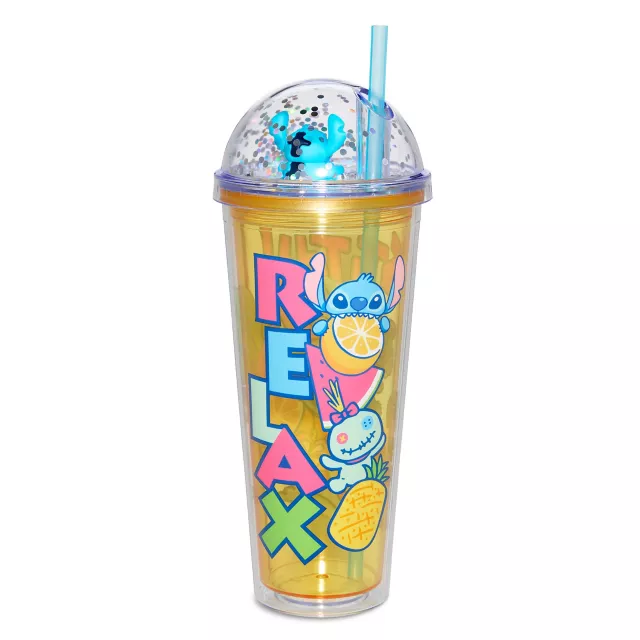 Lilo & Stitch Dome Lid Cup with Straw - 22 oz. at Spencer's