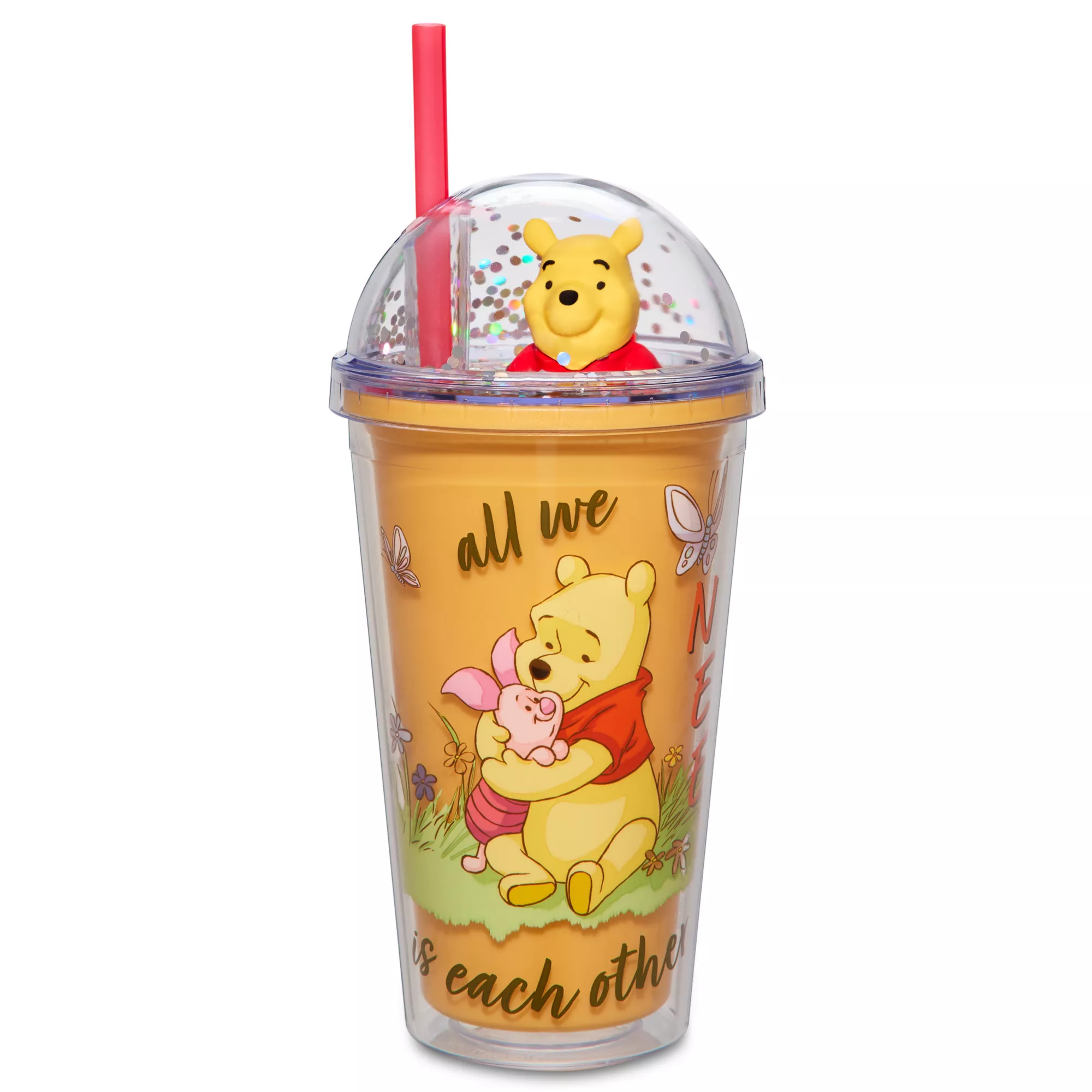 Winnie the Pooh Dome Lid Cup With Straw - 22 oz. at Spencer's