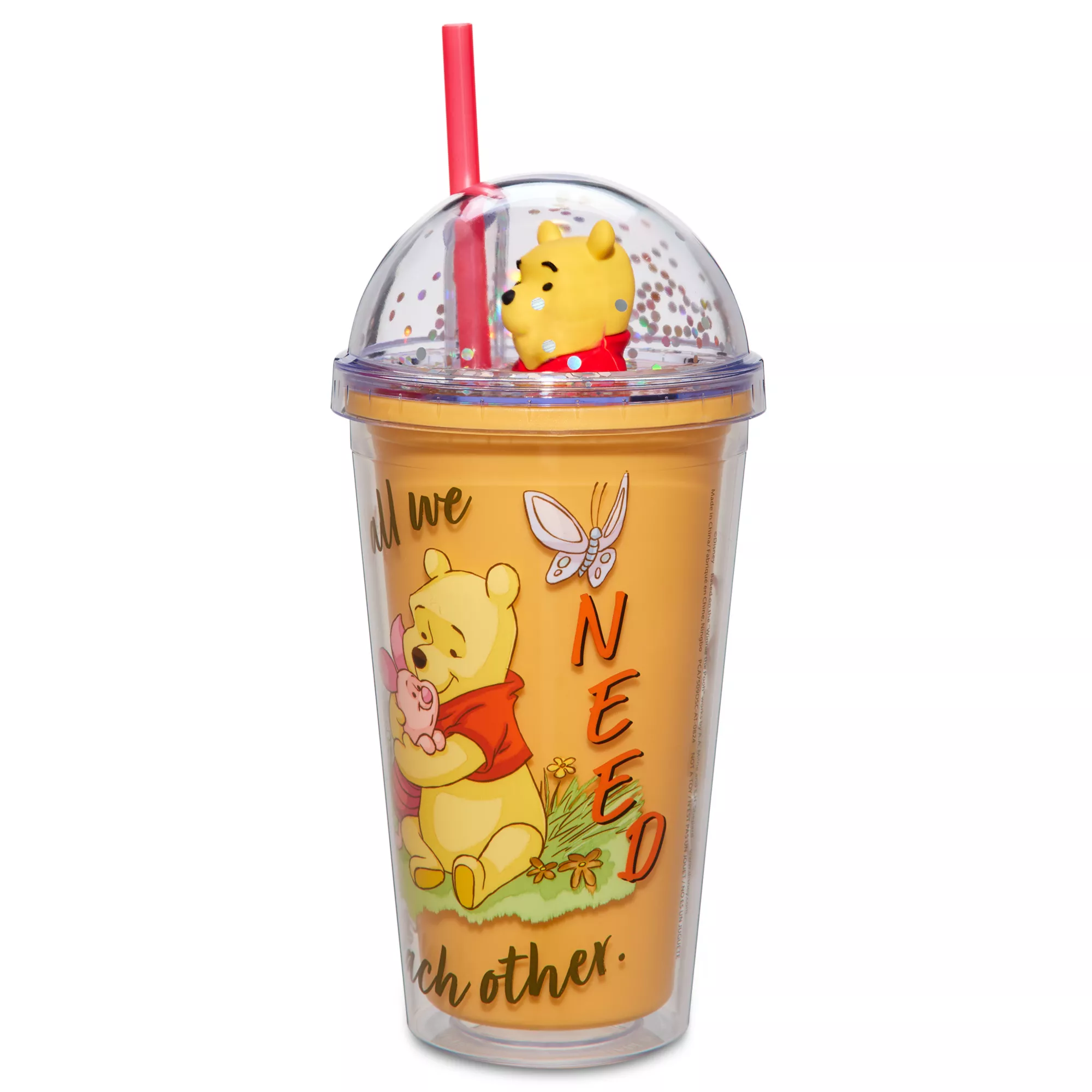 Winnie the Pooh Dome Lid Cup With Straw - 22 oz. at Spencer's