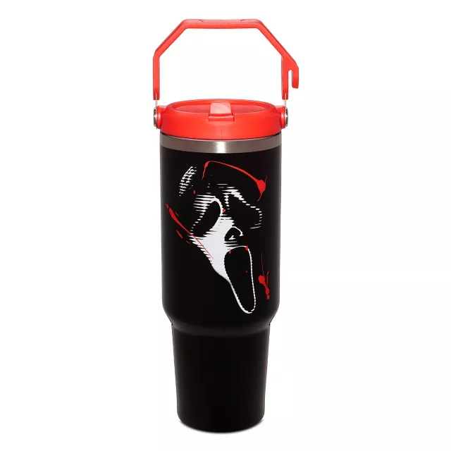 Ghost Face Tumbler with Handle - 40 oz. at Spencer's