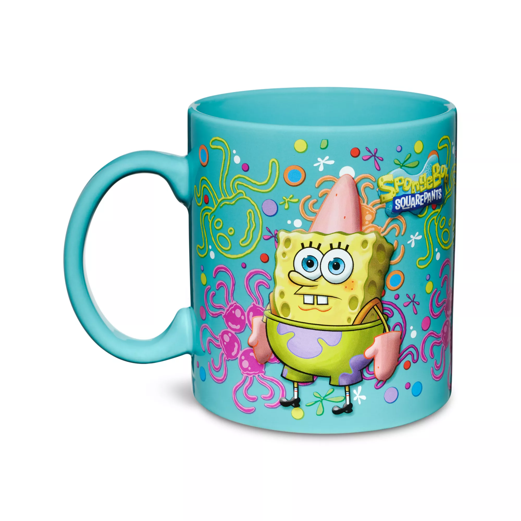SpongeBob SquarePants Outfit Swap Coffee Mug - 20 oz. at Spencer's