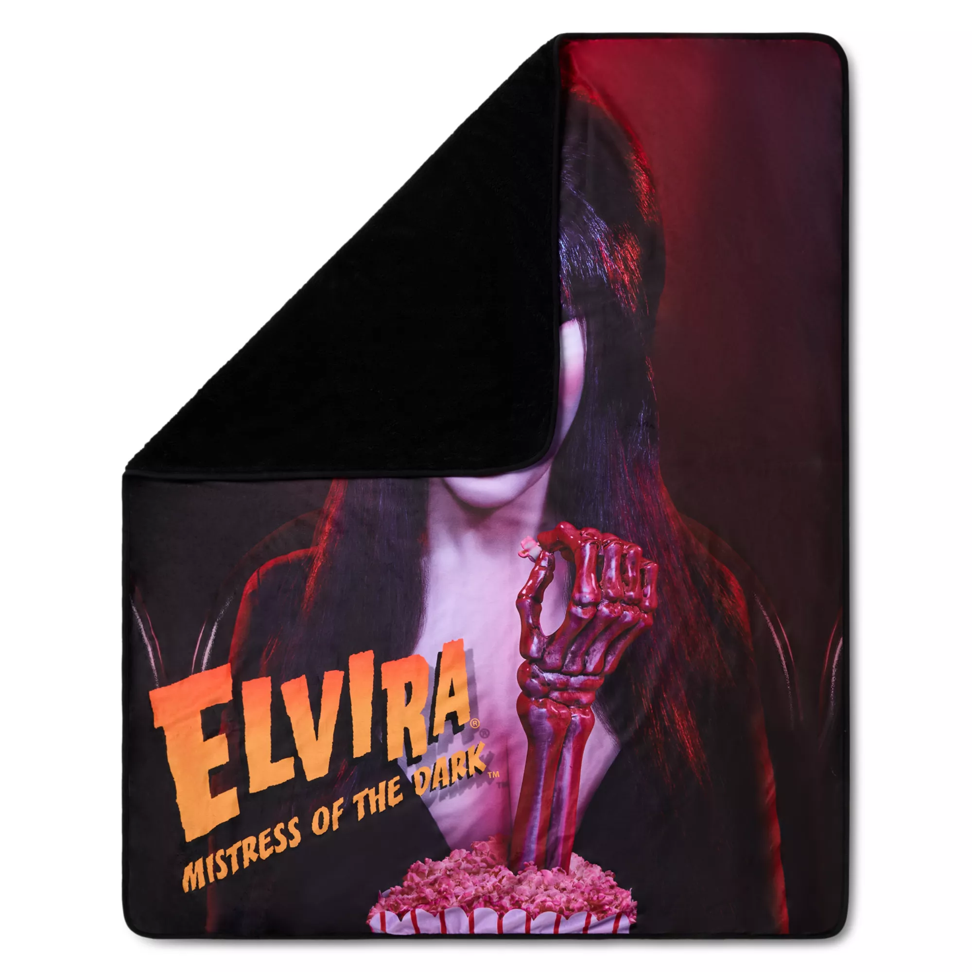 Elvira: Mistress of the Dark Fleece Blanket at Spencer's