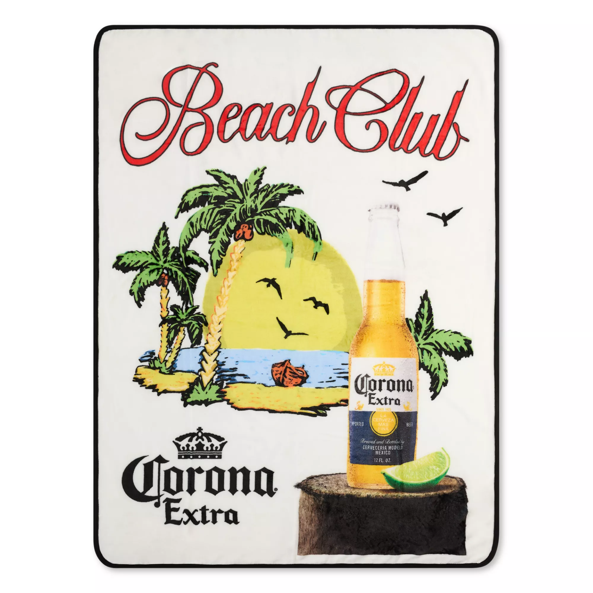 Corona Extra Beach Club Fleece Blanket at Spencer's