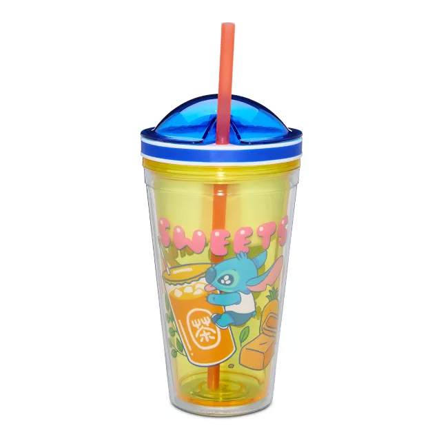 Sweet Stitch Cup With Straw and Snack Holder 16 Oz - Lilo & Stitch at Spencer's