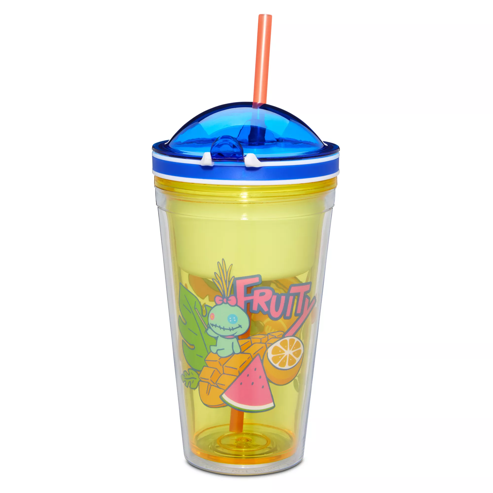 Sweet Stitch Cup With Straw and Snack Holder 16 Oz - Lilo & Stitch at Spencer's