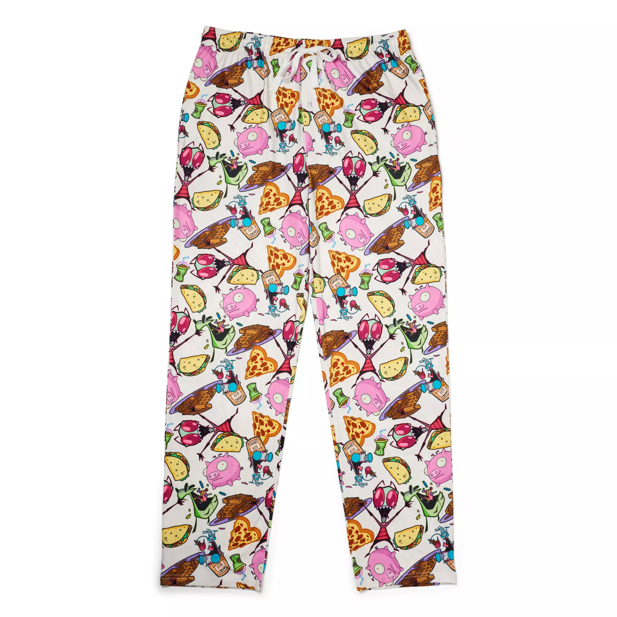 Invader Zim Tacos and Pizza Lounge Pants at Spencer's