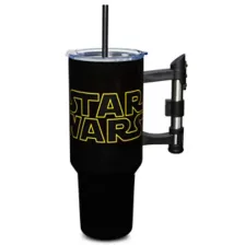 Lightsaber Handle Travel Tumbler with Straw 40 oz. - Star Wars at Spencer's