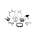 Multi-Pack Circus Themed Assorted Rings - 9 Pack at Spencer's