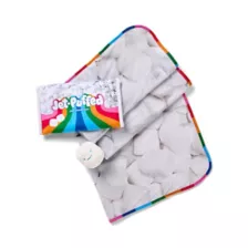 Jet Puffed Marshmallow Fleece Blanket and Plush Set at Spencer's