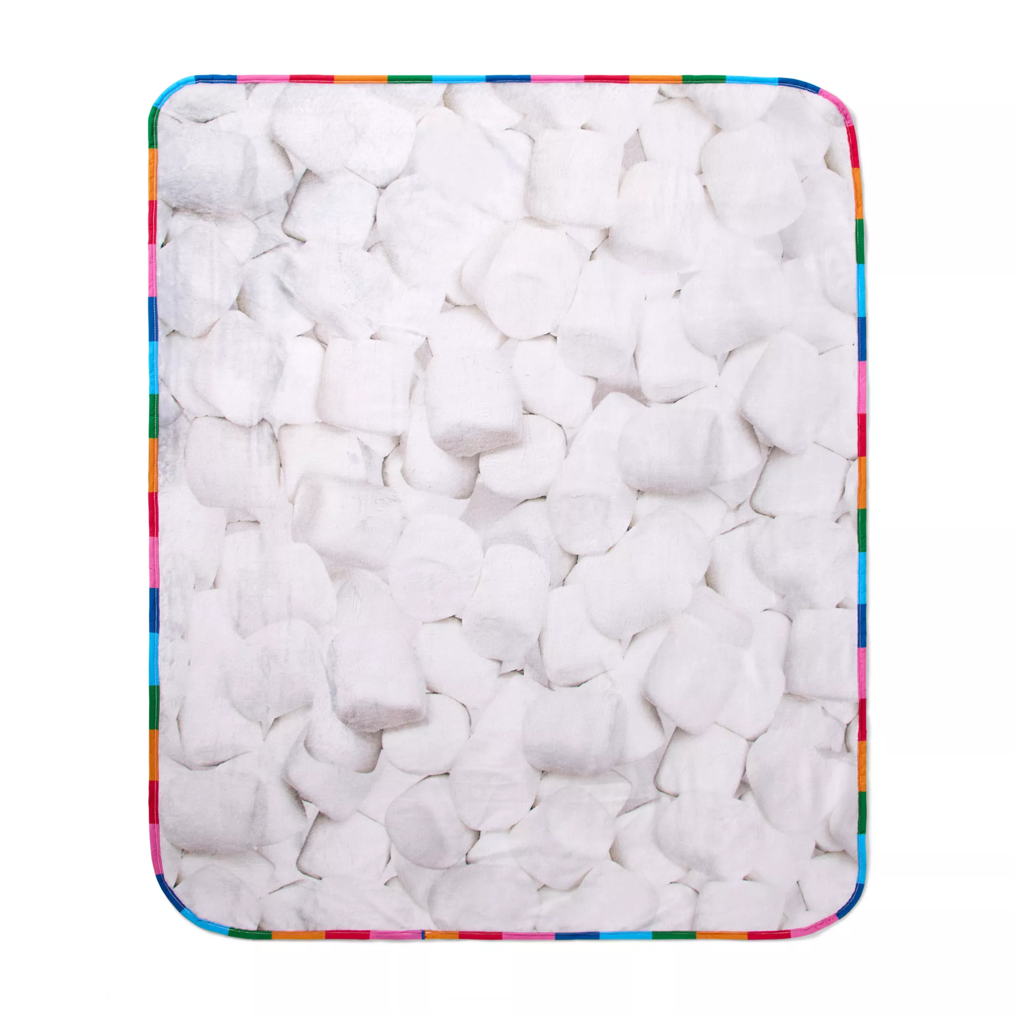 Jet Puffed Marshmallow Fleece Blanket and Plush Set at Spencer's