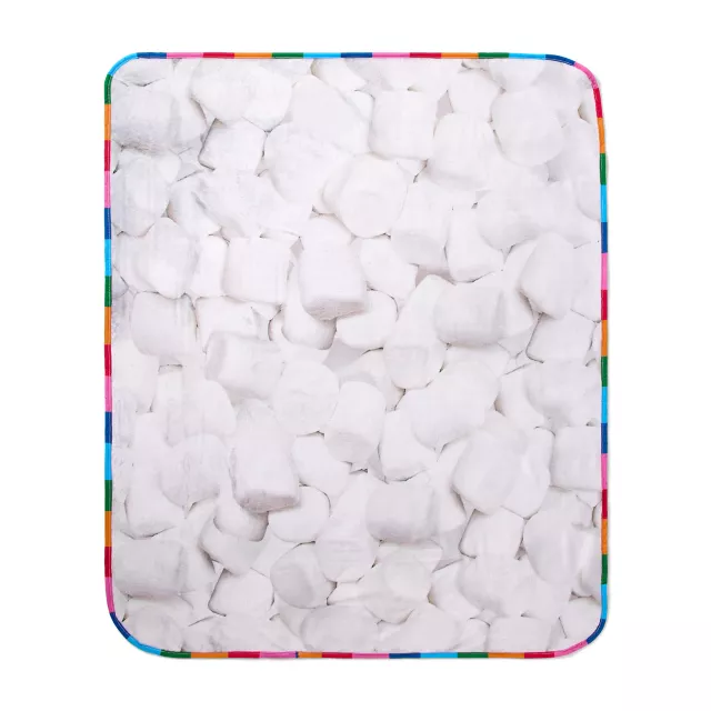Jet Puffed Marshmallow Fleece Blanket and Plush Set at Spencer's