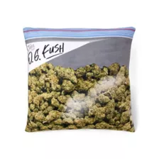 O.G. Kush Weed Leaf Fleece Blanket and Plush Set at Spencer's