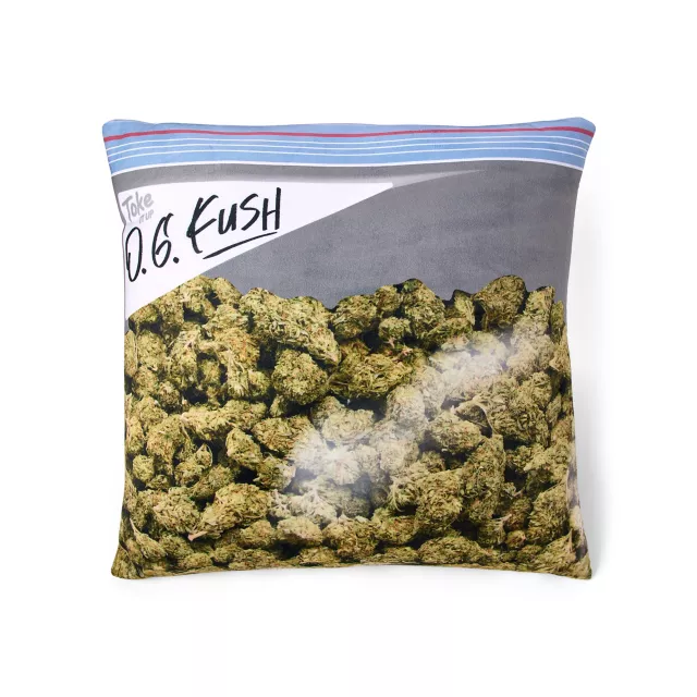 O.G. Kush Weed Leaf Fleece Blanket and Plush Set at Spencer's