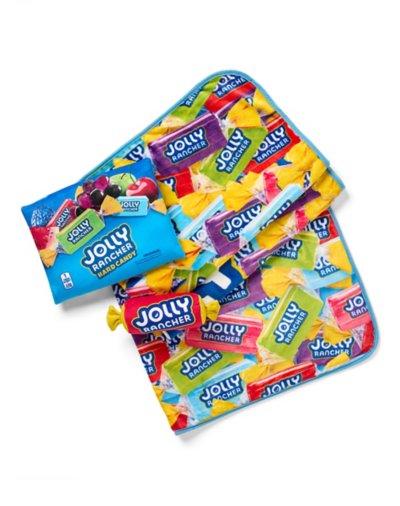 Jolly Rancher Fleece Blanket and Plush Set