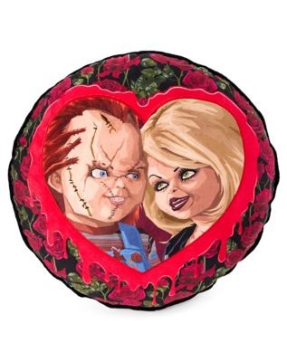 Chucky & Tiff Forever Pillow - Bride of Chucky