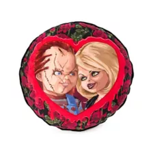 Chucky & Tiff Forever Pillow - Bride of Chucky at Spencer's