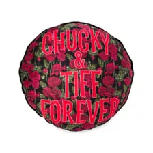 Chucky & Tiff Forever Pillow - Bride of Chucky at Spencer's