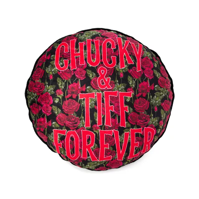 Chucky & Tiff Forever Pillow - Bride of Chucky at Spencer's