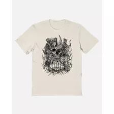 Skull Face Fence T Shirt - Riddick Art at Spencer's