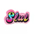 Pink Slut Pillow at Spencer's