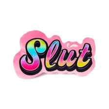 Pink Slut Pillow at Spencer's