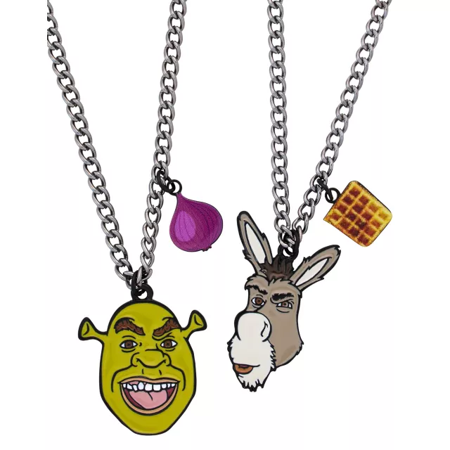 Multi-Pack Shrek & Donkey Bestie Necklaces - 2 Pack at Spencer's
