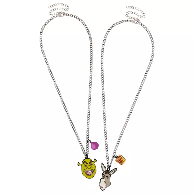 Multi-Pack Shrek & Donkey Bestie Necklaces - 2 Pack at Spencer's