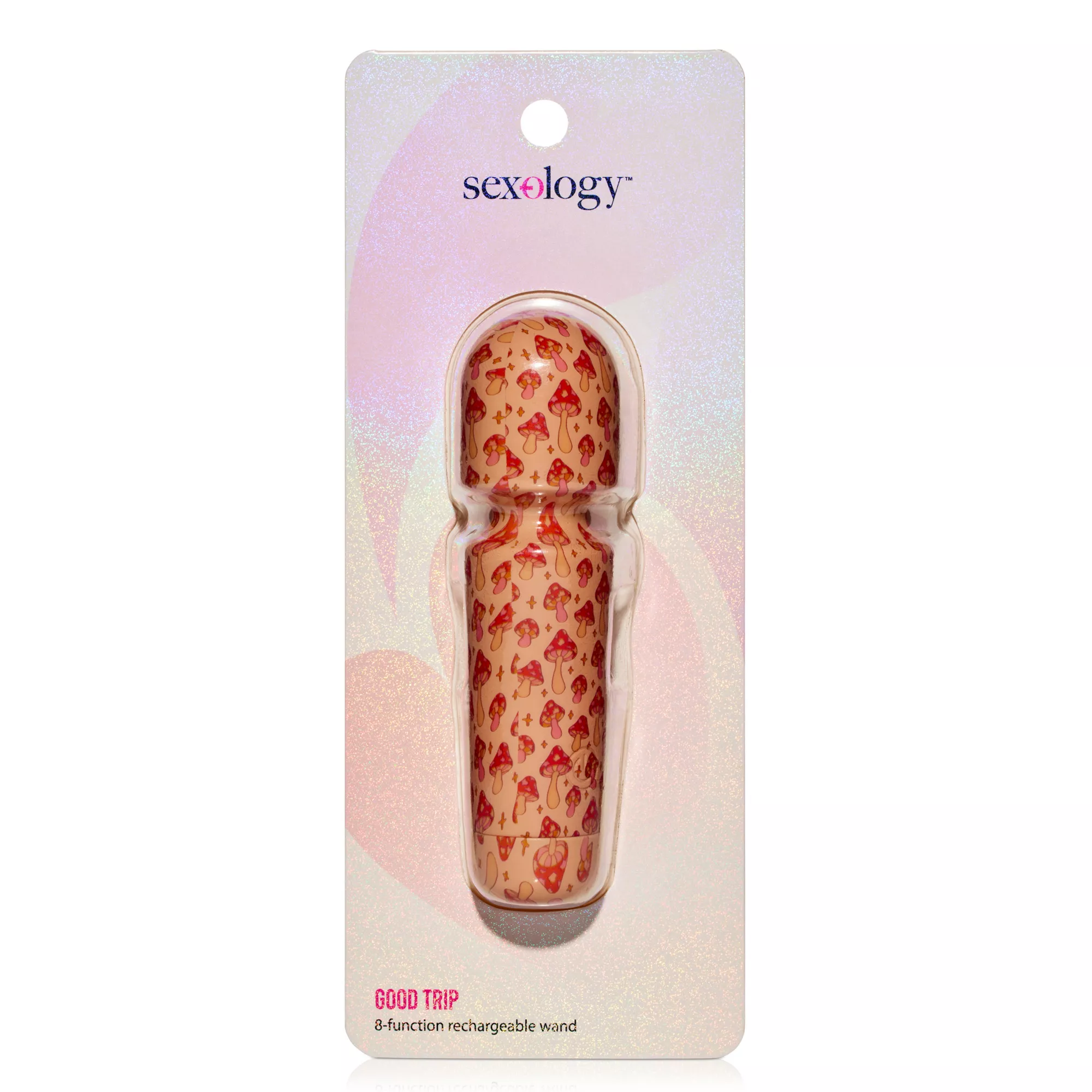 Sexology Good Trip Mini Wand Vibrator at Spencer's