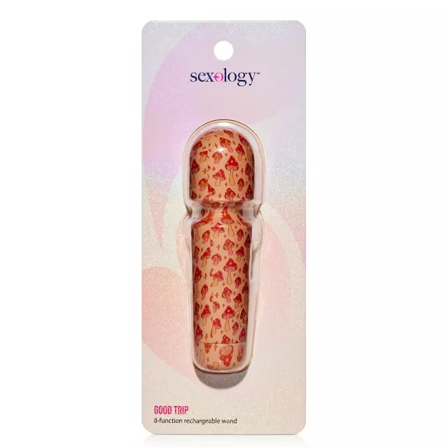 Sexology Good Trip Mini Wand Vibrator at Spencer's